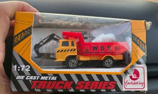 Camión Cemento WORK Die Cast Metal