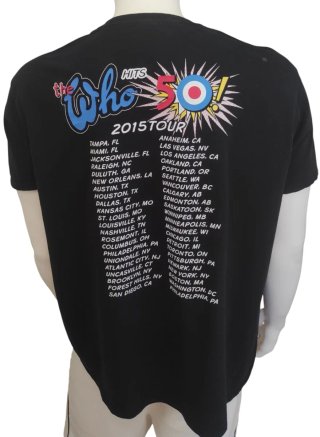 The Who Hits 50! T Shirt Vintage 00s Mods Rock