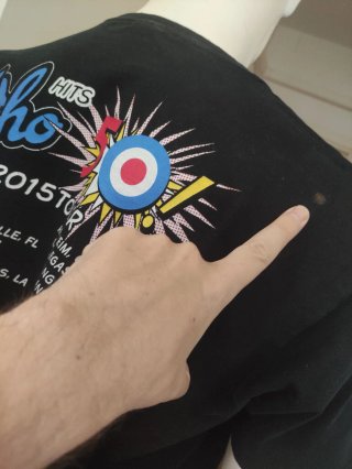 The Who Hits 50! T Shirt Vintage 00s Mods Rock