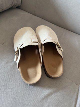 Zuecos Beige Hombre