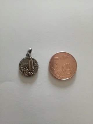 Medalla antigua religiosa