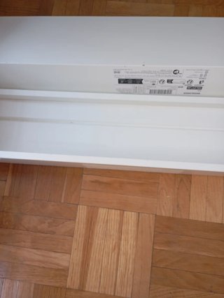Scaffali a parete Mosslanda Ikea in bianco
