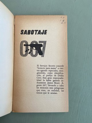 James Bond 007: Sabotaje “Moonraker”