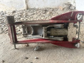 Gato hidráulico profesional 2T rojo