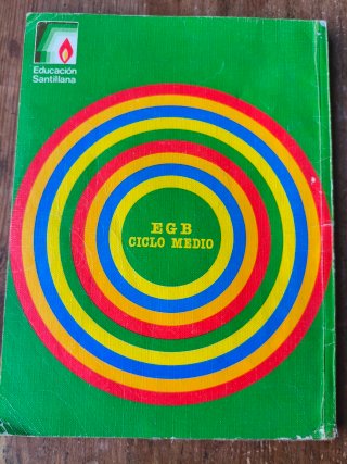 LIBRO DE TEXTO NATURALEZA 4 EGB SANTILLANA 1982