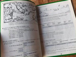 LIBRO DE TEXTO NATURALEZA 4 EGB SANTILLANA 1982