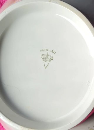 Sopera vintage porcelana floral