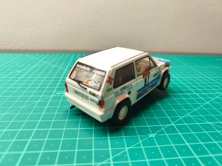 Coche Scalextric SEAT Panda Hercos Parayas 97