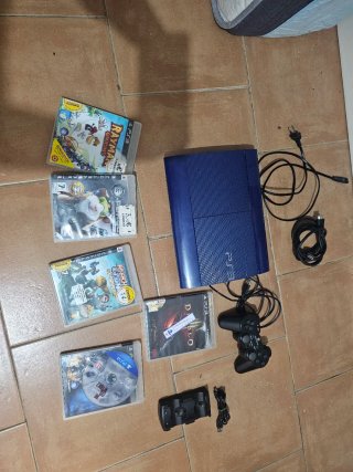 Consola PlayStation 3 PS3 Azul