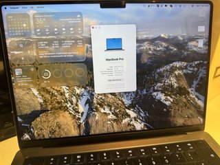 MacBook Pro M1 16GB RAM 1TB SSD 10CPU 16GPU 14”