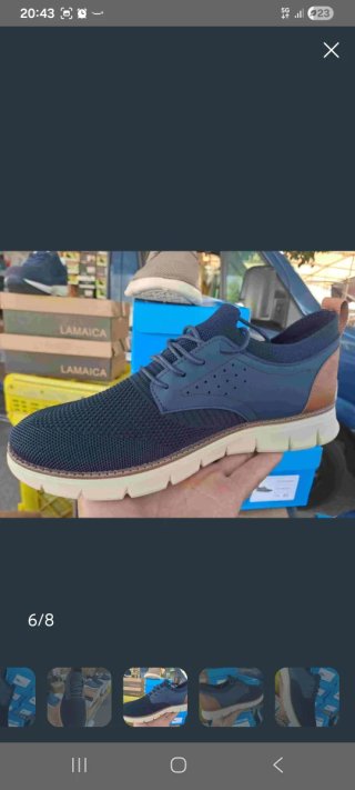 Scarpe uomo casual blu taglia 40 a 45 prestige