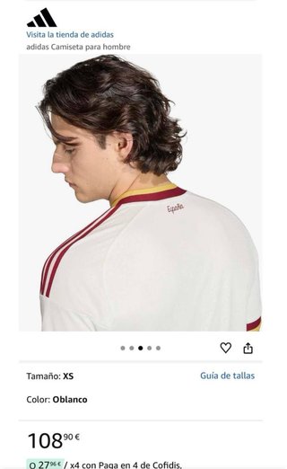 Camiseta Adidas España Talla XL