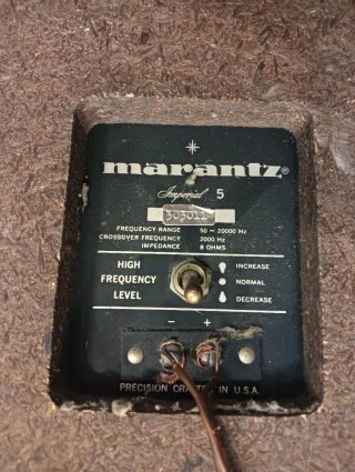 Altavoces Marantz Vintage Madera