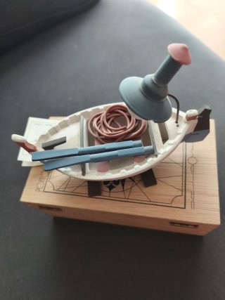 Maqueta Llagut Catalán Cerámica Artesanal
