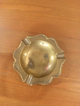 Cendrers llautó cenicero latón ideal regalo