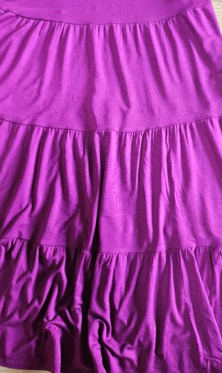 Vestido morado sin mangas Italian Style