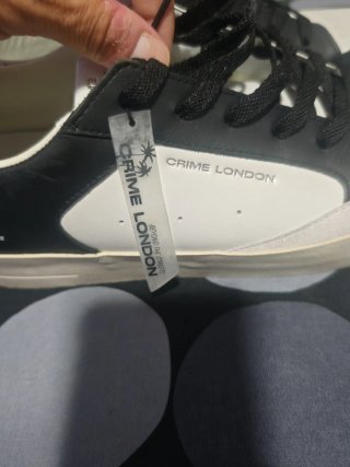 CRIME London Scarpe Uomo Pelle N 43 nuove