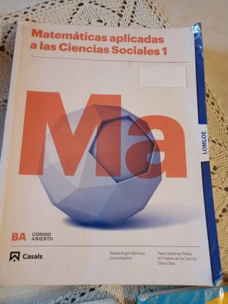 Libros 1° de Bachillerato.