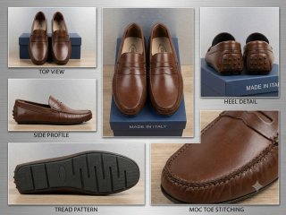 Scarpe uomo pellemocassino italy prestige 40 a 45