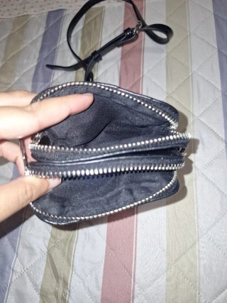 Bolso bandolera Paco Martínez negro