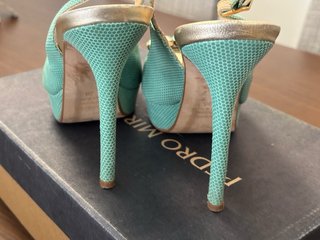 Zapatos Pedro Miralles Talla 38 Pedrería