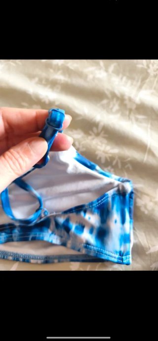 Bikini chica efecto desgastado