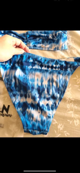 Bikini chica efecto desgastado