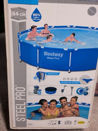 Piscina Bestway Metal y Plástico