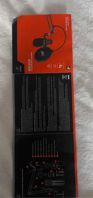 Micrófono Gaming Netway MX200