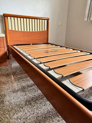 Cama individual 90x190 con somier BodyFlex