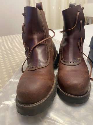 Botas/Botín borceguil de Valverde del Camino. T.44