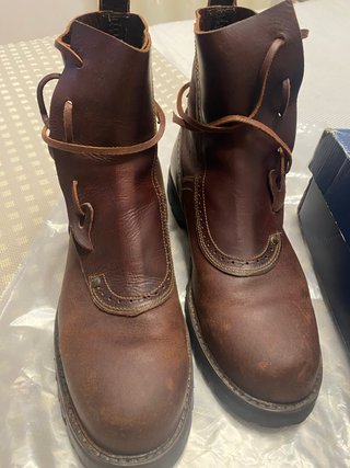 Botas/Botín borceguil de Valverde del Camino. T.44