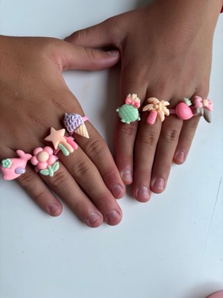 Anillos ajustables para niños
