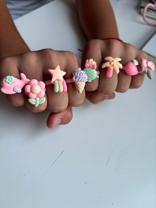 Anillos ajustables para niños