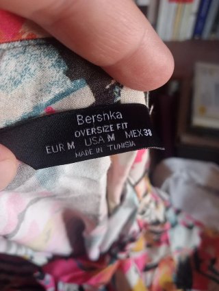 Camicia Bershka fantasia colorata