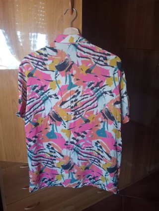 Camicia Bershka fantasia colorata