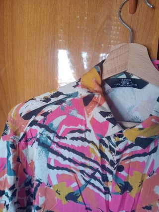 Camicia Bershka fantasia colorata