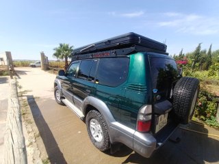RACK Techo Toyota Land Cruiser aluminio