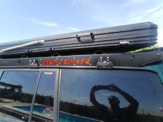 RACK Techo Toyota Land Cruiser aluminio