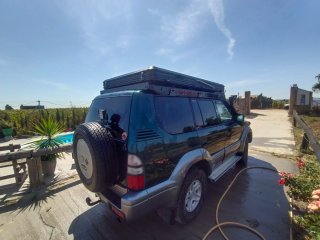 RACK Techo Toyota Land Cruiser aluminio