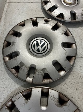 Tapacubos VW 14 Originales 6 unidades + 1