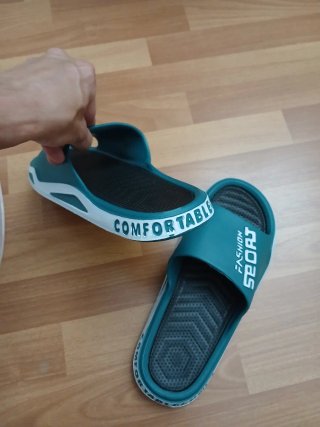 Chanclas Adulto Fashion Sport Verde Azulado
