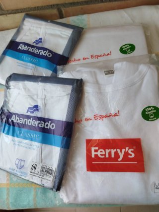 Camisetas Calzoncillos nuevos TALLAS GRANDES