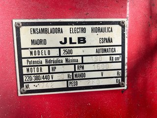 Máquina Ensambladora Hidráulica Aluminio