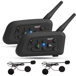 2 Intercomunicadores Moto EJEAS V6 Pro