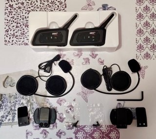 2 Intercomunicadores Moto EJEAS V6 Pro