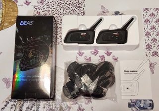 2 Intercomunicadores Moto EJEAS V6 Pro