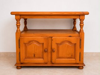 Mueble TV madera pino