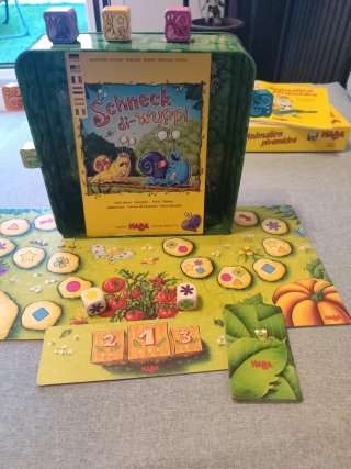 Lote 2 juegos HABA: Animales y Caracoles
