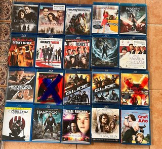 Lote Blu-ray Películas Varias